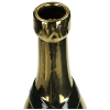 Ваза фаянсовая "Champagne Bottle", 39х11х12 см, золотистый - 3