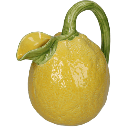 Ваза "Lemon", фаянс, желтый, зеленый