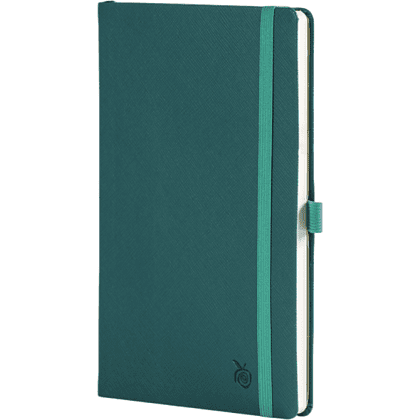 Блокнот "Appeel classic teal", А5, 96 листов, линейка, зеленый