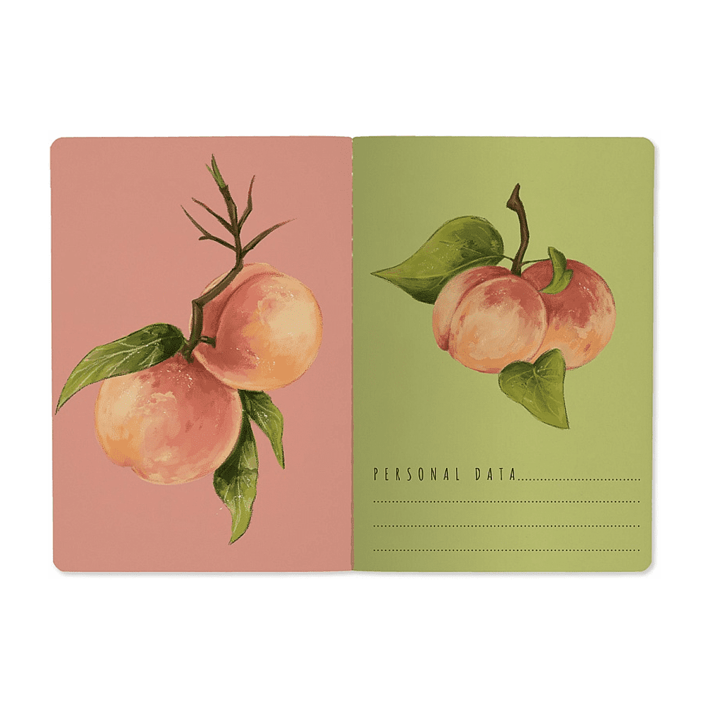 Тетрадь "Flora. Paradise. Персики", A5, 40 листов, клетка, розовый - 3