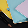 Блокнот "Doodle light blue paper", А5, 96 листов, оранжевый, срез голубой - 4
