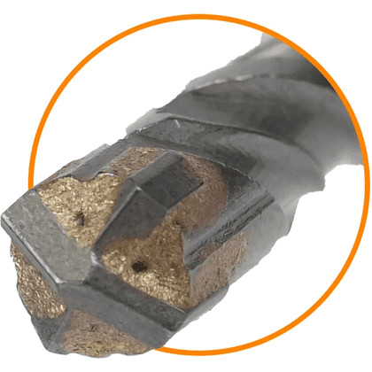 Бур по бетону Deli YS EDH-YCZ16008-E1, 8 x 160 мм, X-Tip, SDS-PLUS - 4 Бур по бетону Deli YS EDH-YCZ16008-E1, 8 x 160 мм, X-Tip, SDS-PLUS - 4