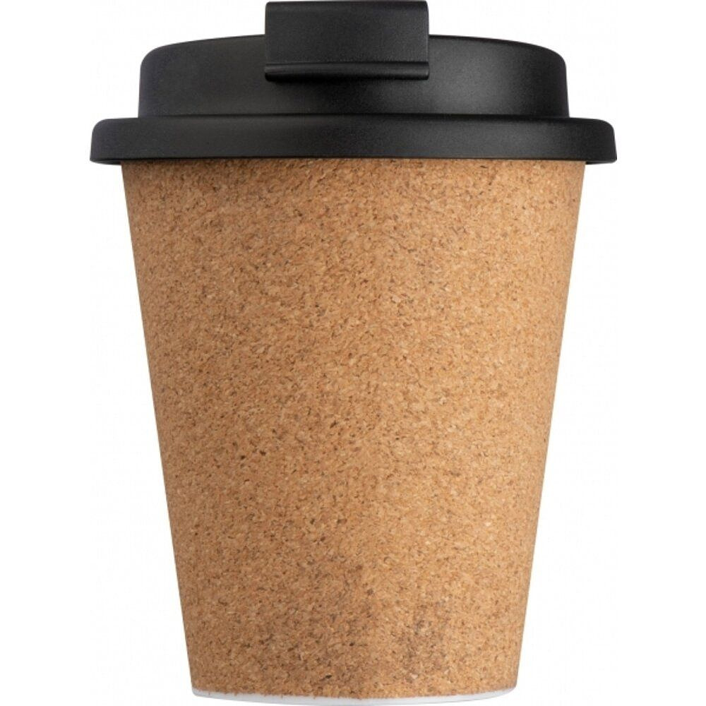 Стакан "Andenne", пластик, пробка, 350 мл, бежевый - 2