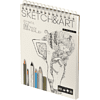 Скетчбук "Sketch&Art", 18.5х25 см, 200 г/м2, 50 листов, на спирали, для цветных карандашей - 2