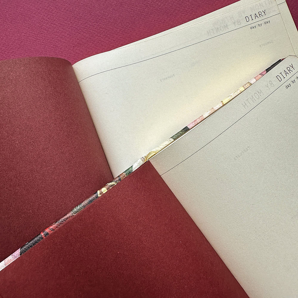 Ежедневник недатированный Bruno Visconti "Пионы", A6+, 240 страниц, разноцветный - 10