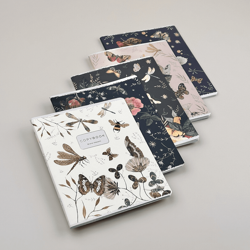 Тетрадь "Fauna. Butterfly", A5, 48 листов, клетка, ассорти - 10