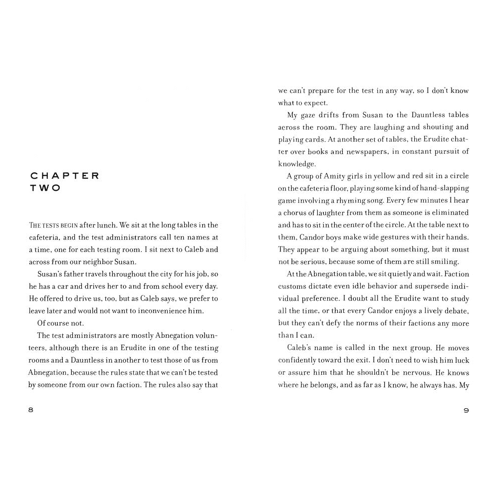 Книга на английском языке "Divergent", Roth V. - 2