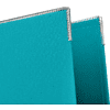 Папка-регистратор "Yesli:", А4, 50 мм, ПВХ, бирюзовый - 4