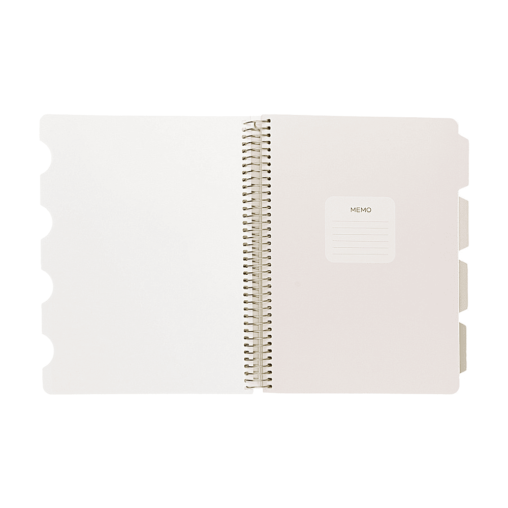 Книга записная  "Love me", В5, 120 листов, клетка, линейка, точка, бежевый - 6