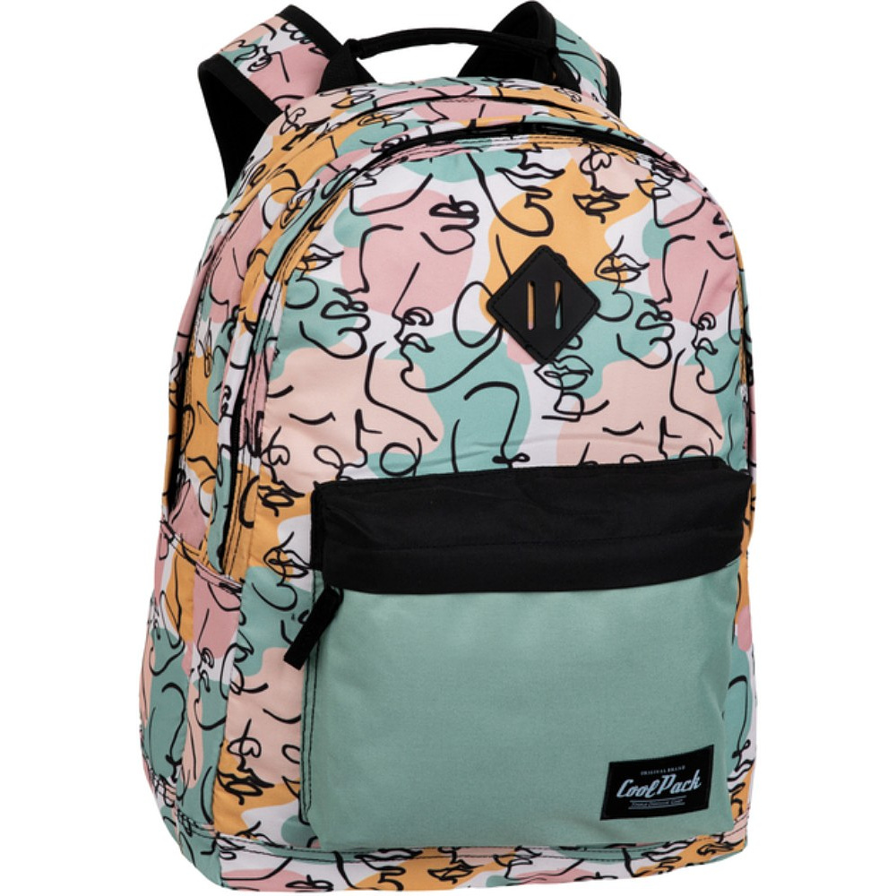 Рюкзак школьный CoolPack "Art deco", разноцветный