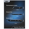 Набор ножей строительных Deli HS EHT4003, 3 шт (ножи 9мм/18мм/трапеция), Soft Touch, черный - 11