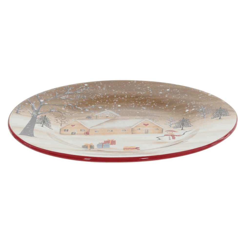 Тарелка керамическая "Сказочная пора", 25 см, разноцветный - 2