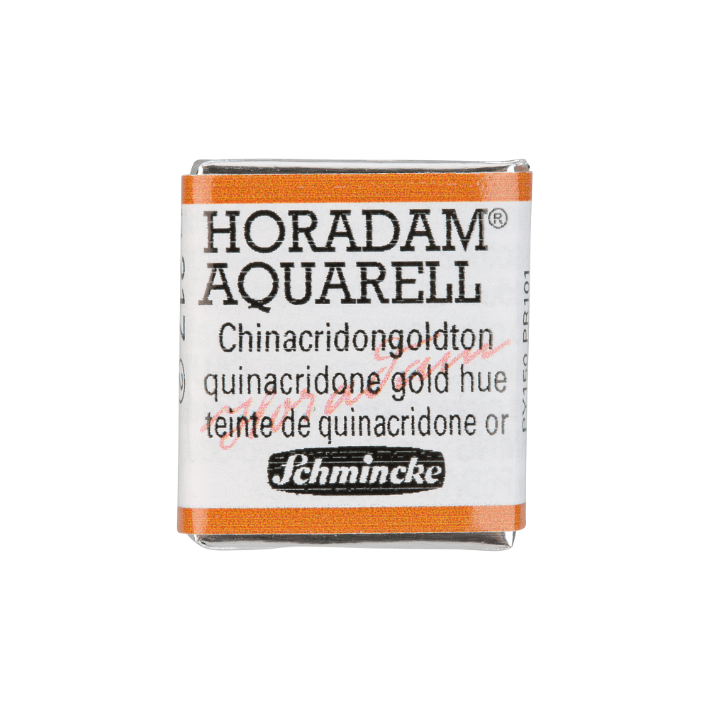 Краски акварельные "Schmincke Horadam", 217 хинакридон золотой, полукювета
