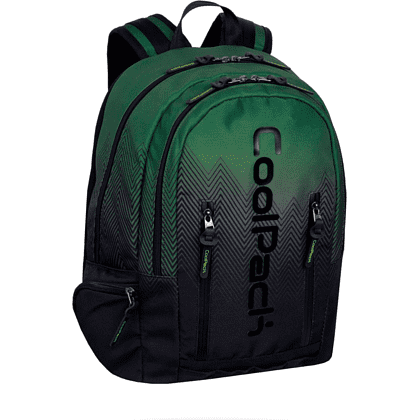 Рюкзак школьный "Impact", зеленый