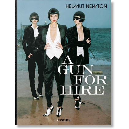Книга на английском языке "A Gun for Hire", Helmut Newton