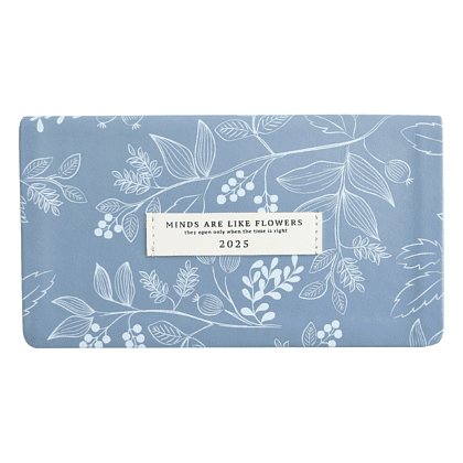 Еженедельник датированный "June" на 2026 год, А6, 128 страниц, голубой