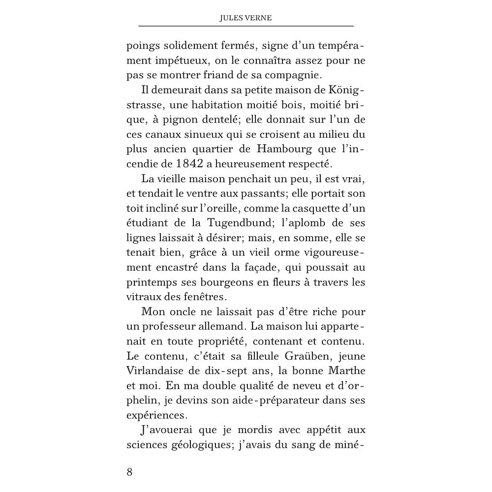 Книга на французском языке "Voyage au centre de la Terre", Жюль Верн - 8