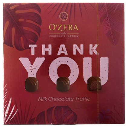 Конфеты шоколадные "O`Zera. Thank you", 140 г - 2