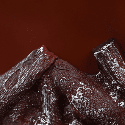 Украшение новогоднее "Светильник. Камин" - 4