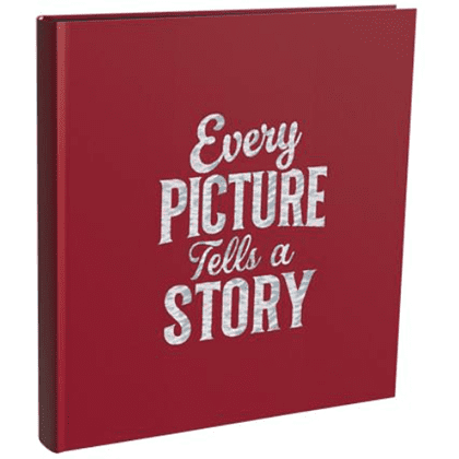 Альбом для фото "Lettres", 29х32 см, 60 страниц, красный - 3