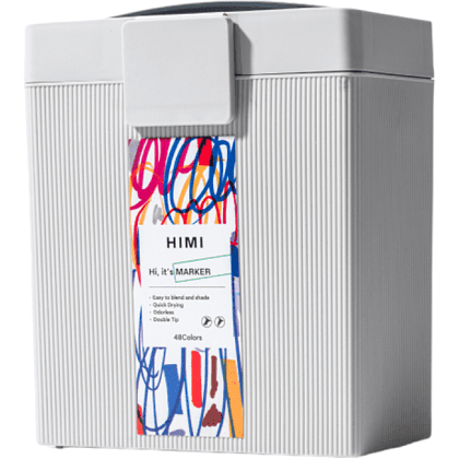 Набор маркеров художественных "Himi", 48 штук - 15