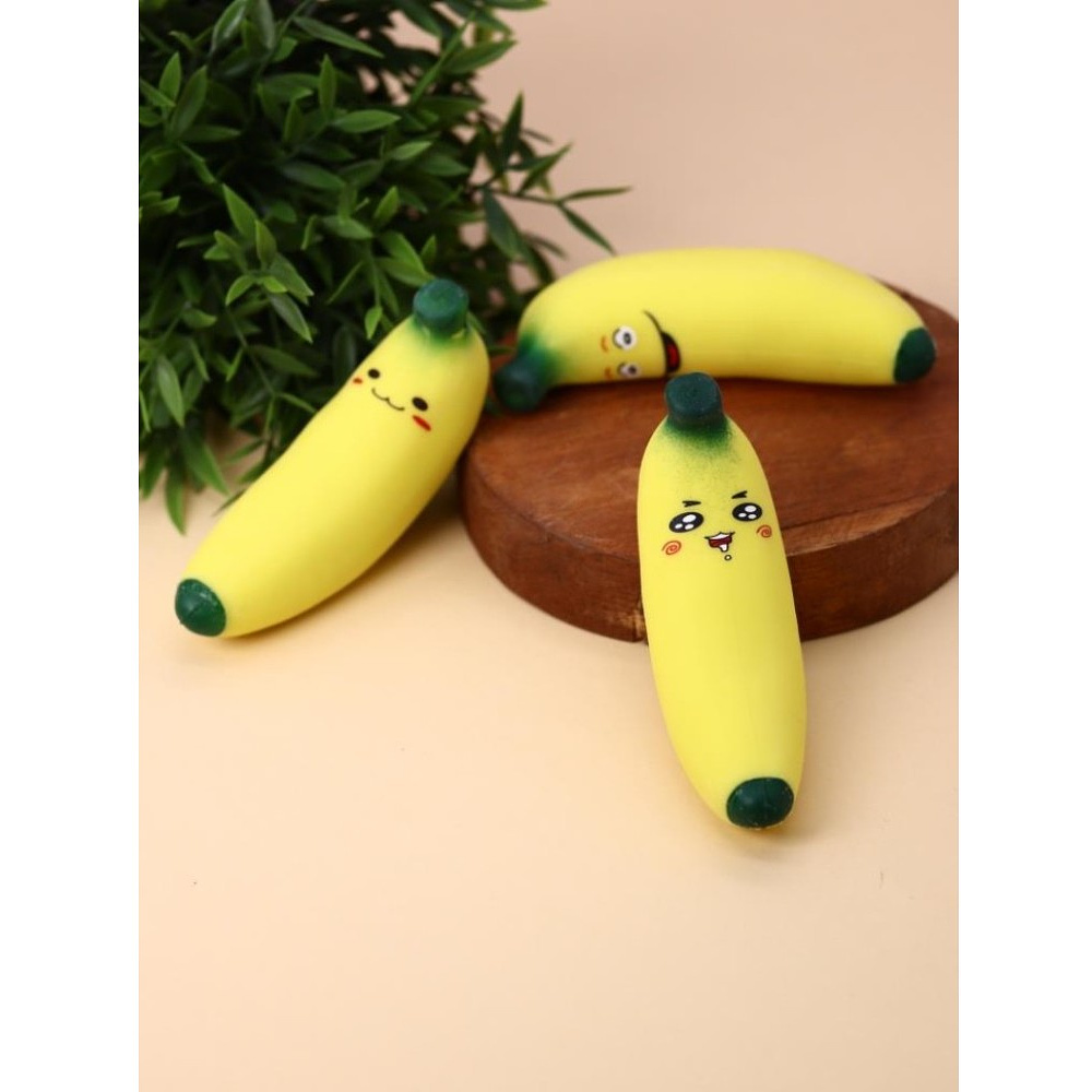 Антистресс "Stretchy banana", желтый - 7