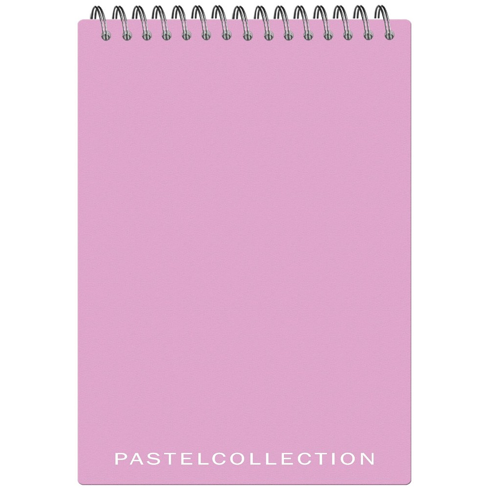 Тетрадь "Pastel Collection", А5, 60 листов, клетка, розовый, фиолетовый 