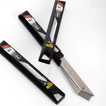 Лезвие для строительного ножа Deli EDL-DP093A, 9 мм, 10 шт. - 4