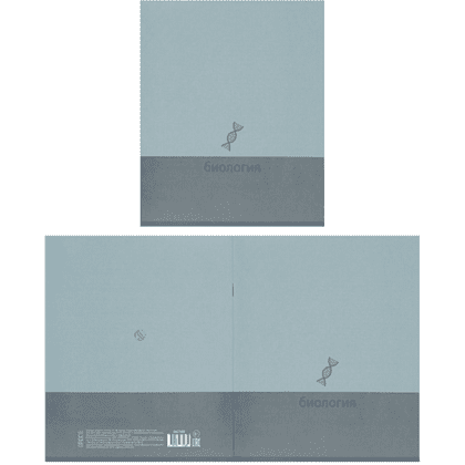 Тетрадь предметная "Биология. Pictogram", А5, 48 листов, клетка, бирюзовый - 4