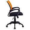 Кресло для персонала Бюрократ "CH-695N/BLACK", ткань, пластик, оранжевый - 4