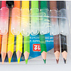 Цветные карандаши 15 цветов + фломастеры Maped "Jungle" 12 цветов, -30% - 3