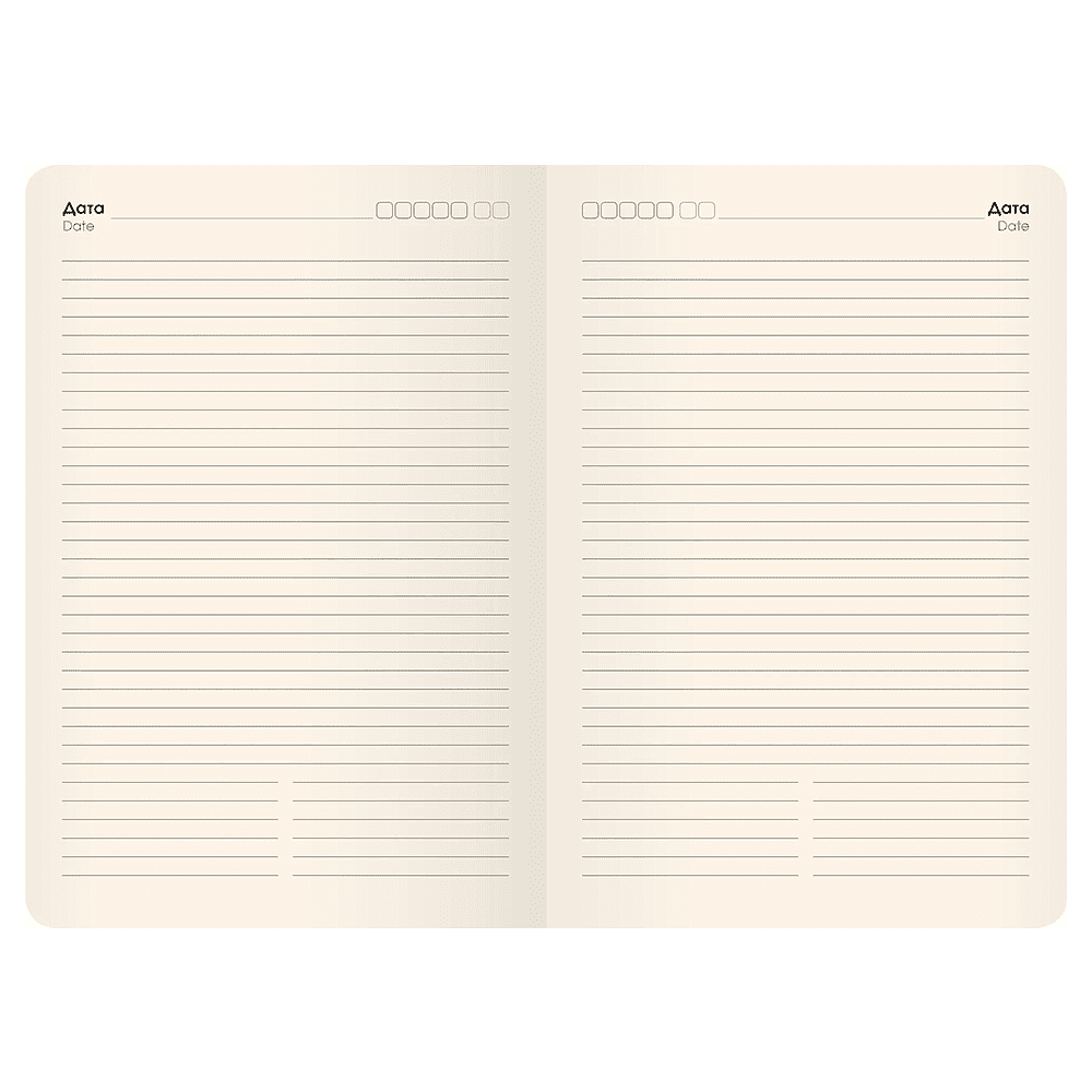 Ежедневник недатированный "Soft Touch. Черный", A5, 136 листов, черный - 3