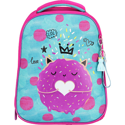 Рюкзак школьный "First Donut", разноцветный