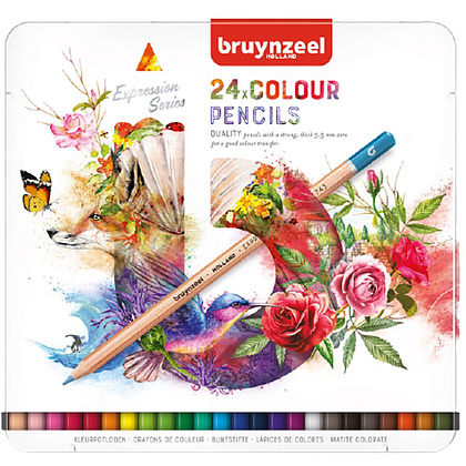 Набор цветных карандашей "Expression", 24 цвета