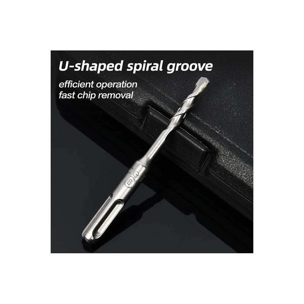 Бур по бетону Deli YS EDH-Y06110, 6x110 мм, SDS-PLUS - 6 Бур по бетону Deli YS EDH-Y06110, 6x110 мм, SDS-PLUS - 6