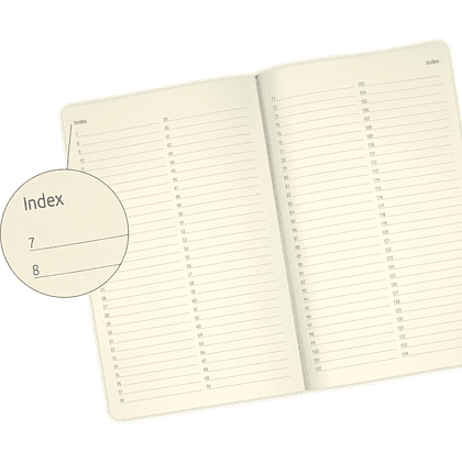 Блокнот Castelli Milano "Maya Copper", А5, 96 листов, линейка, черный, медный - 4