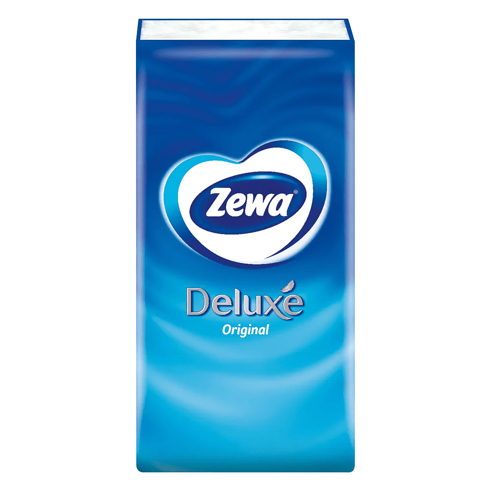 Салфетки косметические Zewa Deluxe, 1 пачка