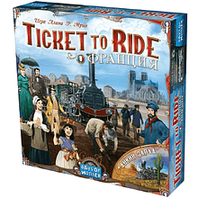 Игра настольная "Ticket to Ride: Франция и Дикий Запад"
