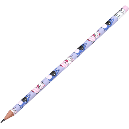 Карандаш простой "Котята в кигуруми", HB, ассорти - 3