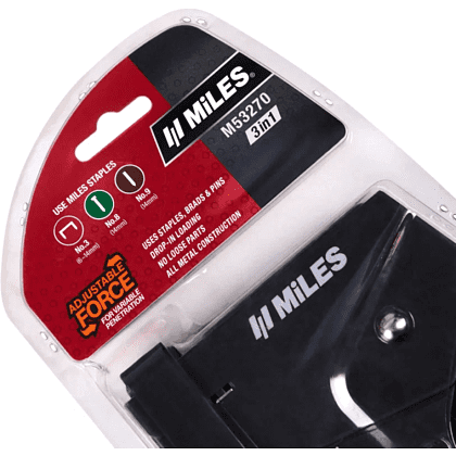 Степлер скобозабивной MILES "M53270/T" 3-в-1 - 5