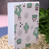 Обложка для паспорта "Succulents", разноцветный - 3