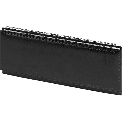 Планинг датированный "Сафир", 310х130 мм, 64 листа, черный, 2026 - 2