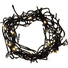 Гирлянда уличная "Нить", 10 м, тепло-белый