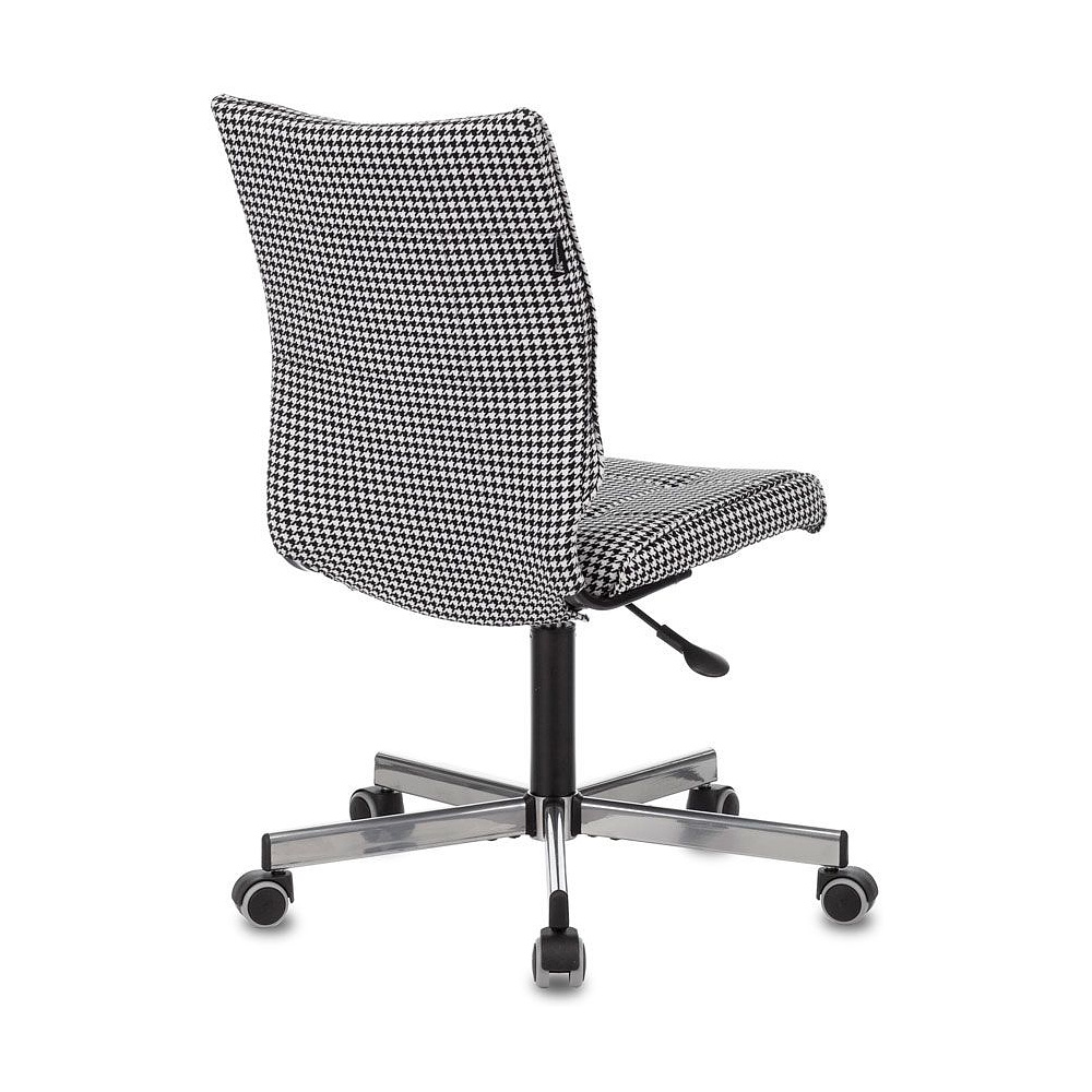 Кресло для персонала "Бюрократ СH-330M/LT", ткань, металл, черный, белый - 4