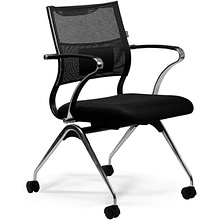 Кресло компьютерное ErgoLife Sit Air M4-290K, ткань, сетка, черный