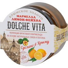 Мармелад "Dolce Vitа", 285 гр, лимон-фейхоа