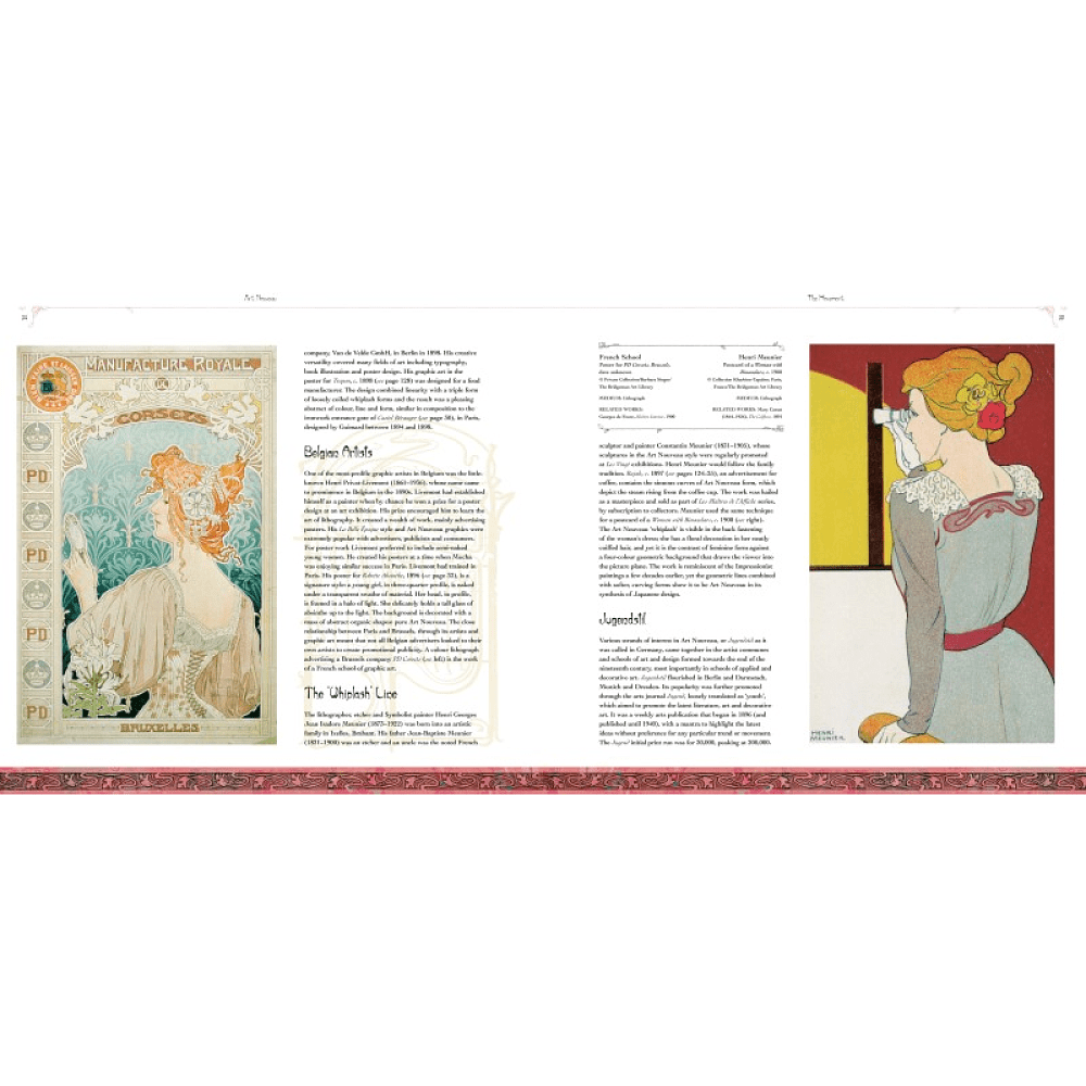 Книга на английском языке "Art Nouveau Masterworks", Michael Robinson, Rosalind Ormiston - 4