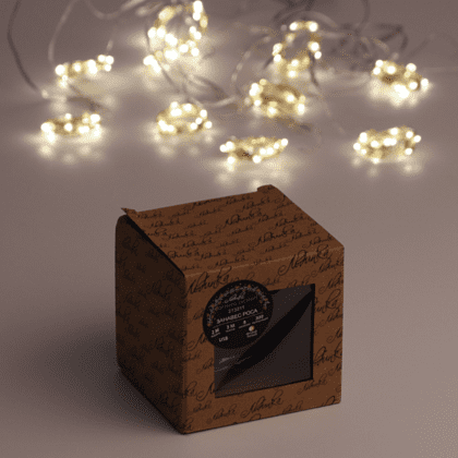 Гирлянда электрическая LED "Занавес. Роса", тепло-белый - 2