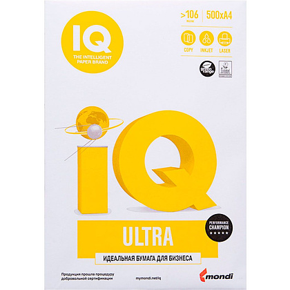 Бумага "IQ Ultra", A4, 500 листов, 80 г/м2 - 2