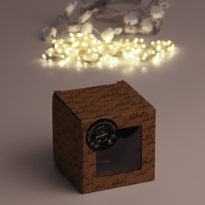 Гирлянда электрическая LED "Занавес. Роса", тепло-белый - 2